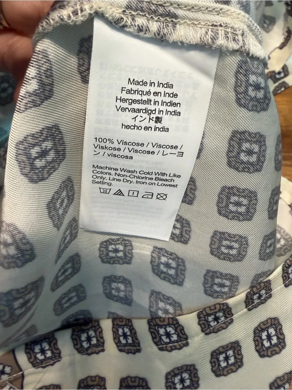NEW J. Crew Tie-waist shirt-dress in foulard print size 0 CN920